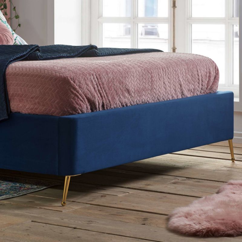 Birlea Lottie Fabric Ottoman Bed Midnight Blue