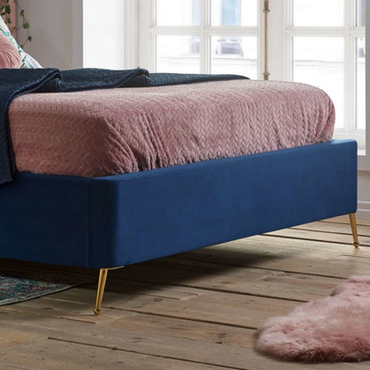 Birlea Lottie Fabric Ottoman Bed Midnight Blue
