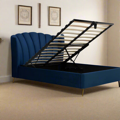 Birlea Lottie Fabric Ottoman Bed Midnight Blue
