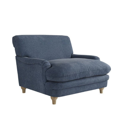 LPD Furniture Plumpton Chair Denim Blue