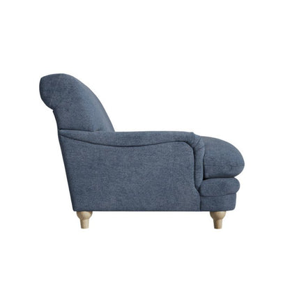 LPD Furniture Plumpton Chair Denim Blue