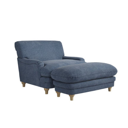 LPD Furniture Plumpton Chair Denim Blue