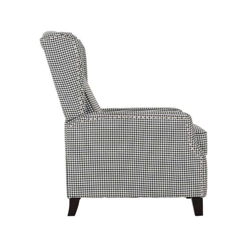 Seconique Kensington Recliner Chair Dogtooth Fabric