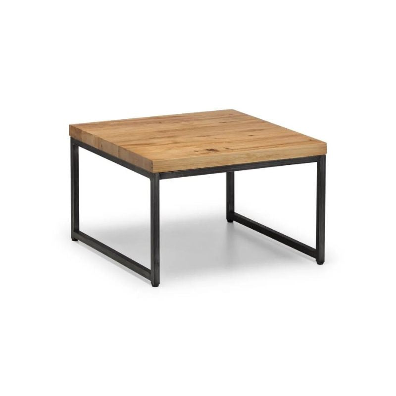 Julian Bowen Brooklyn Nesting Coffee Tables Oak/Gunmetal