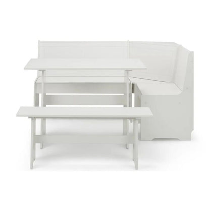 Julian Bowen Newport Corner Dining Set Surf White