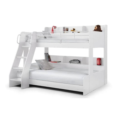 Julian Bowen Domino Triple Sleeper Bunk Bed White