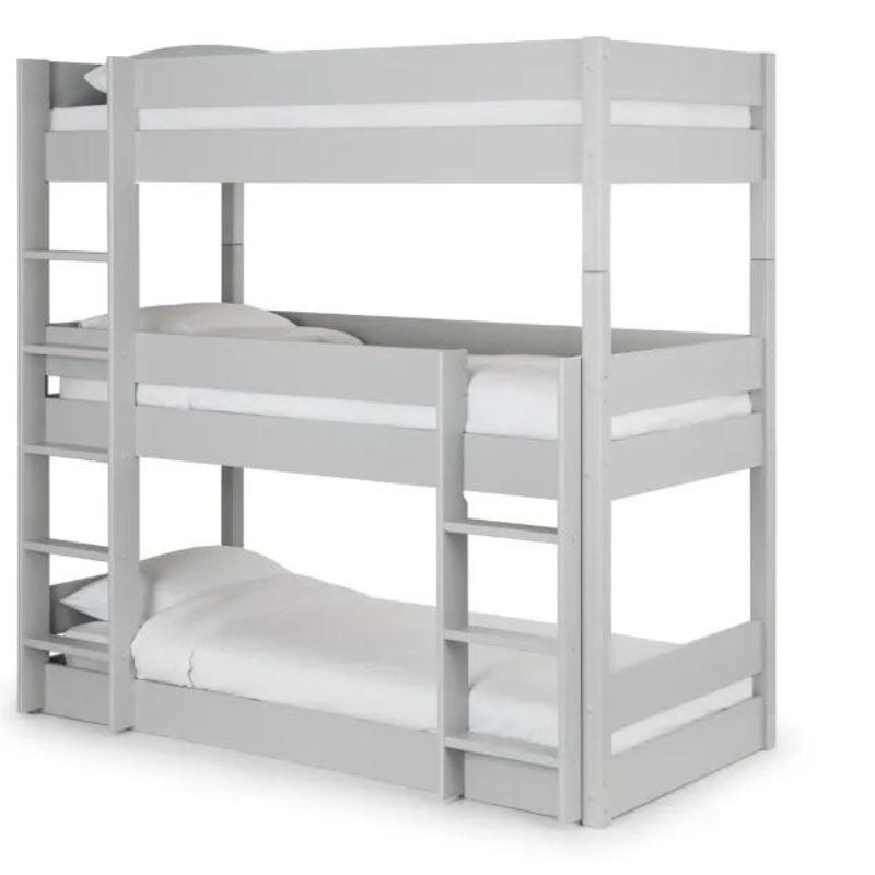 Julian Bowen Trio Bunk Bed Dove Grey