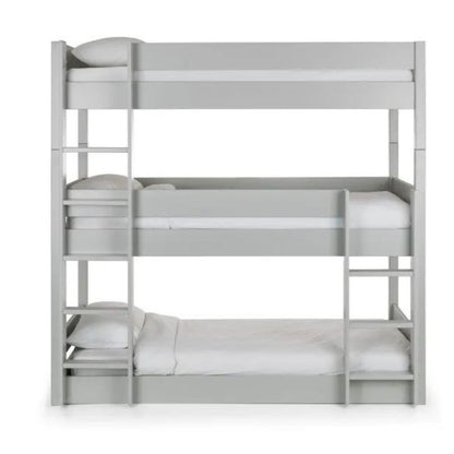 Julian Bowen Trio Bunk Bed Dove Grey