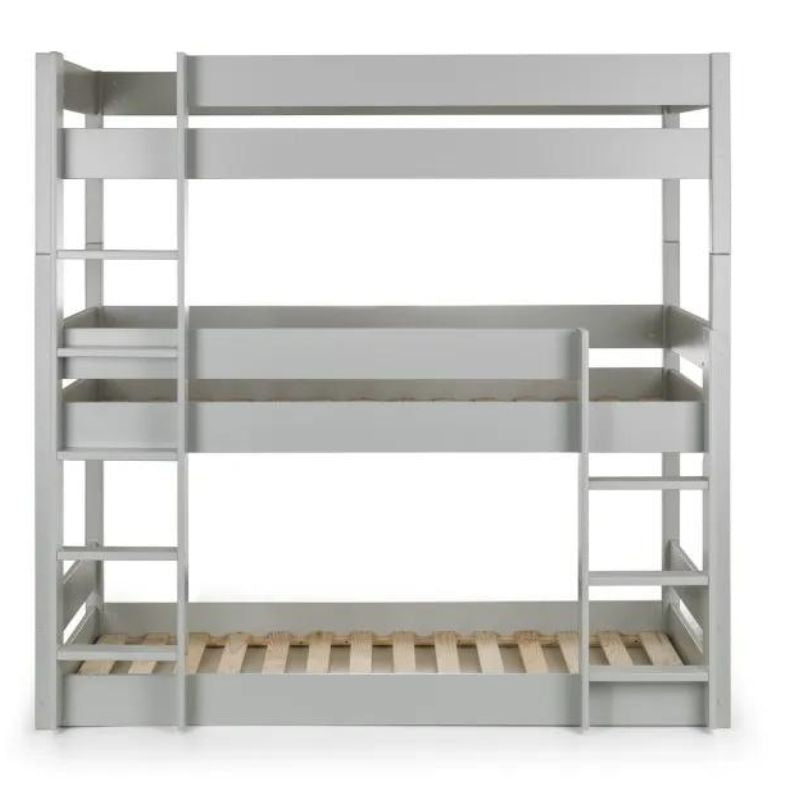 Julian Bowen Trio Bunk Bed Dove Grey