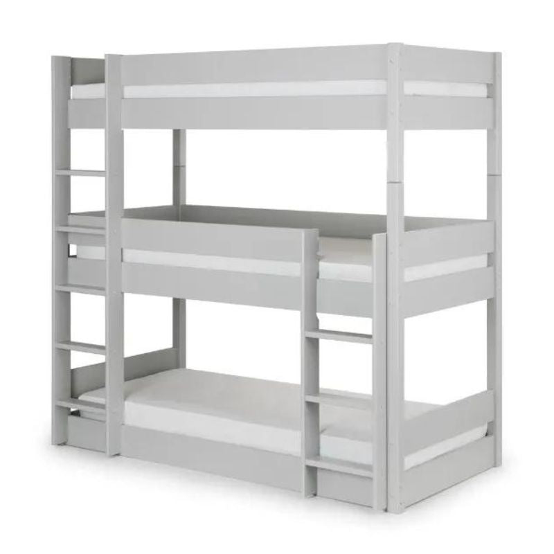 Julian Bowen Trio Bunk Bed Dove Grey