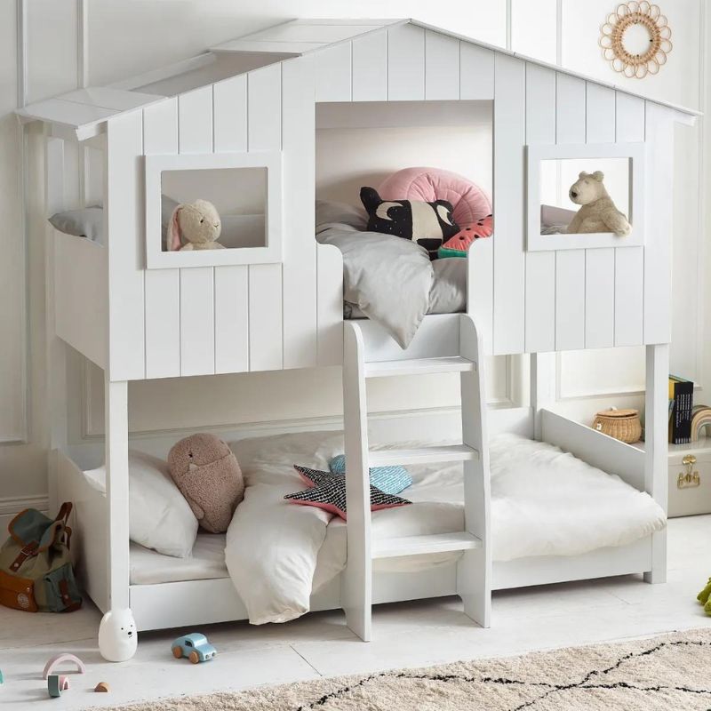 Julian Bowen Willow Treehouse Bunk Bed White