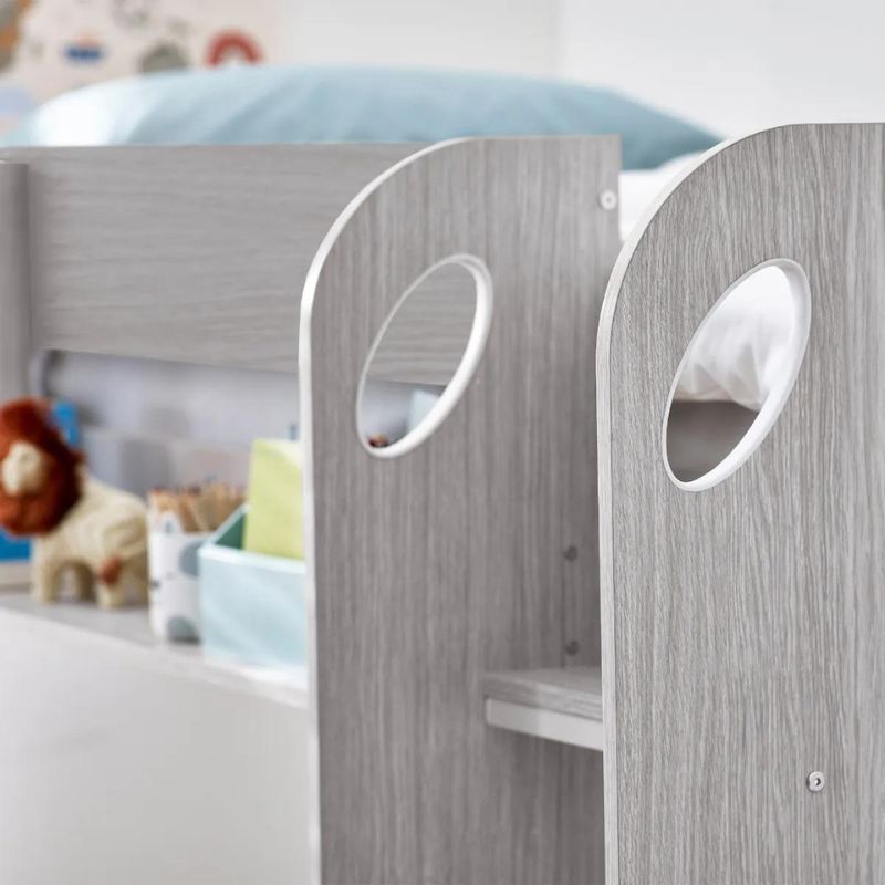 Julian Bowen Mars Bunk & Underbed Grey Oak