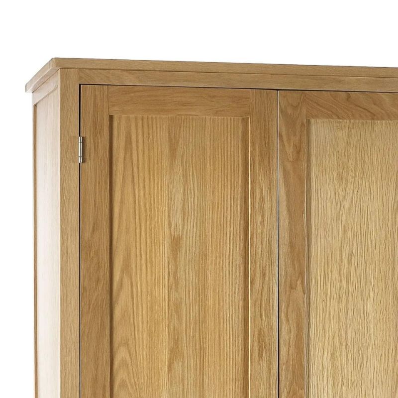 Julian Bowen Mallory 3 Door Wardrobe Oak