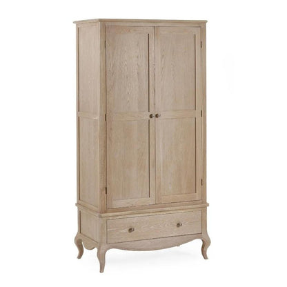 Julian Bowen Camille Wardrobe Limed Oak