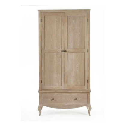 Julian Bowen Camille Wardrobe Limed Oak