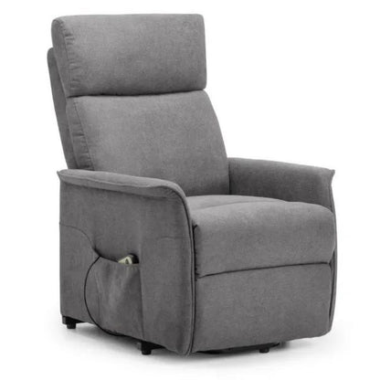 Julian Bowen Helena Rise & Recline Chair Charcoal