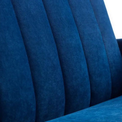 Julian Bowen Afina Sofa Bed Blue Velvet