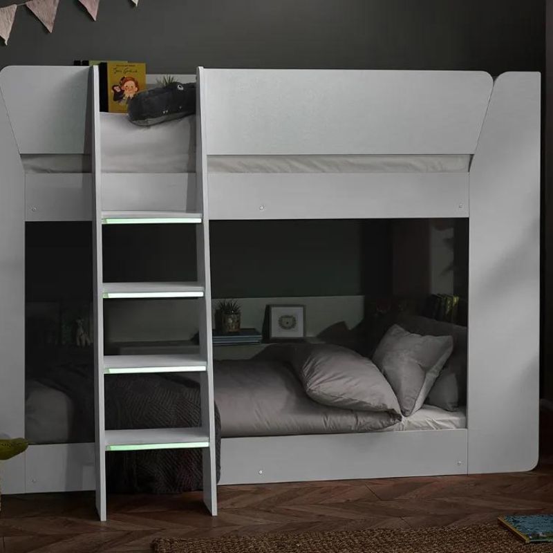 Julian Bowen Parsec Bunk Bed All White