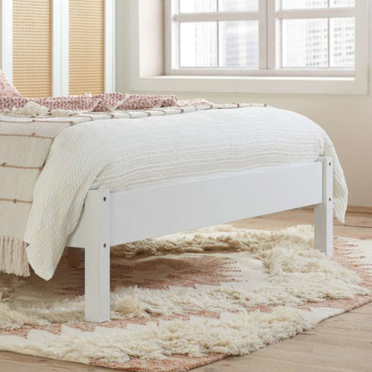 Birlea Croxley Rattan Double Bed White