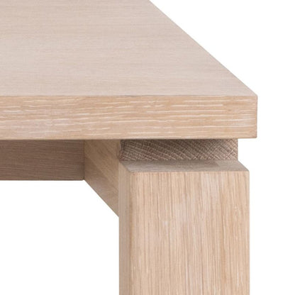 Furniture To Go Linley Dining Table in White Oak