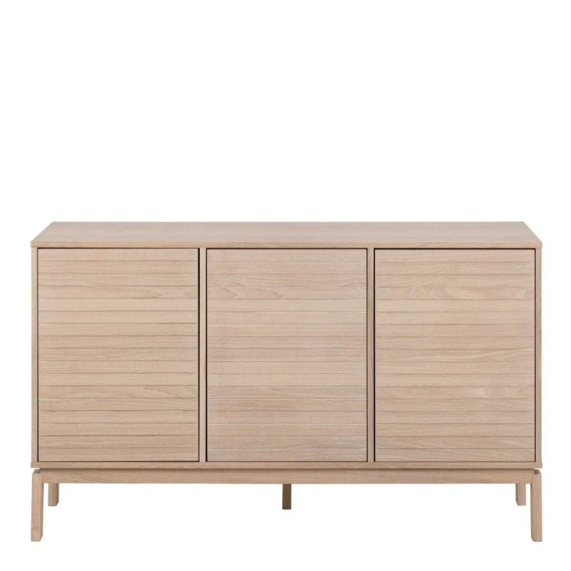 Furniture To Go Linley 3 Door Sideboard in White Oak