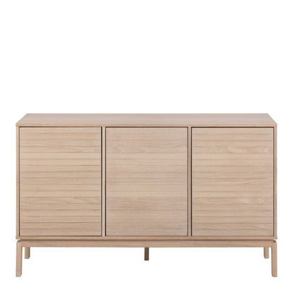 Furniture To Go Linley 3 Door Sideboard in White Oak