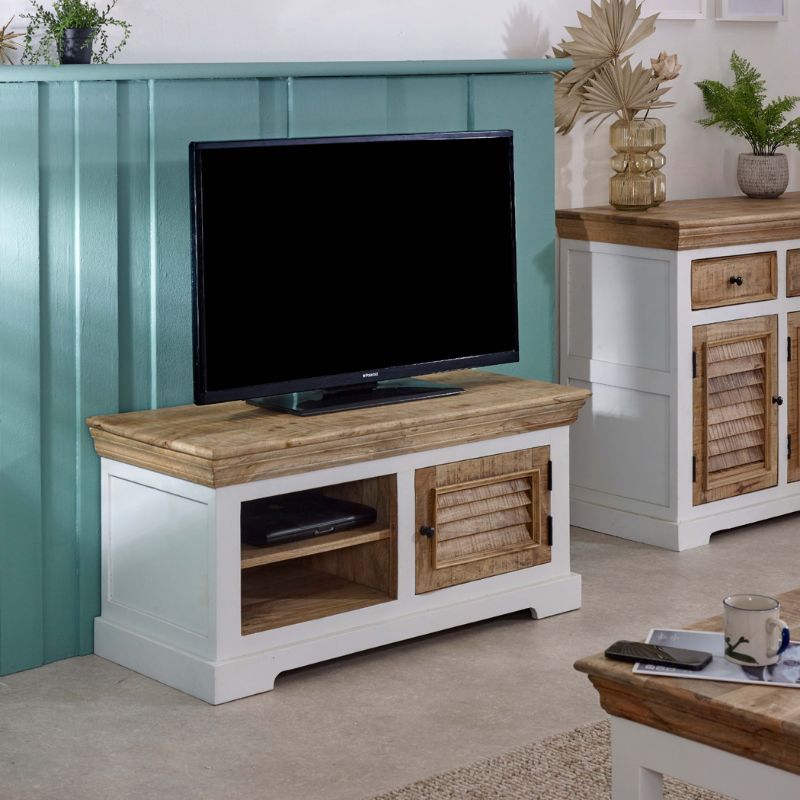 Indian Hub Alfie Wood TV Cabinet