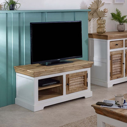 Indian Hub Alfie Wood TV Cabinet