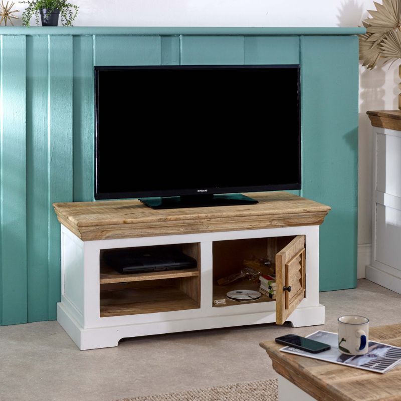 Indian Hub Alfie Wood TV Cabinet