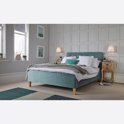 LPD Furniture Pierre Kingsize Bed Aqua