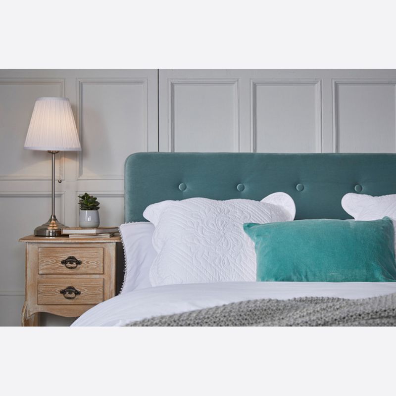 LPD Furniture Pierre Kingsize Bed Aqua