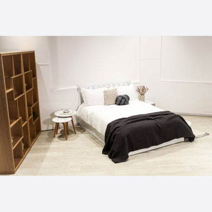 LPD Furniture Oxford Double Bed White