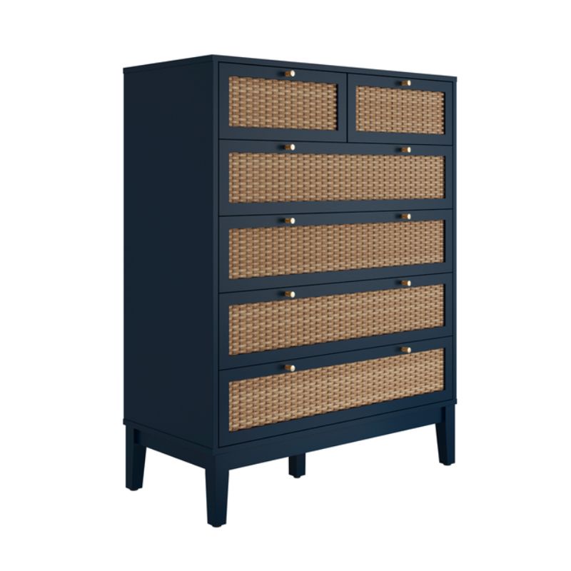 LPD Furniture Bordeaux Berlin Chest of Drawers Blue