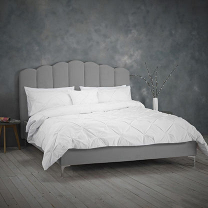 LPD Furniture Willow King Bed Silver