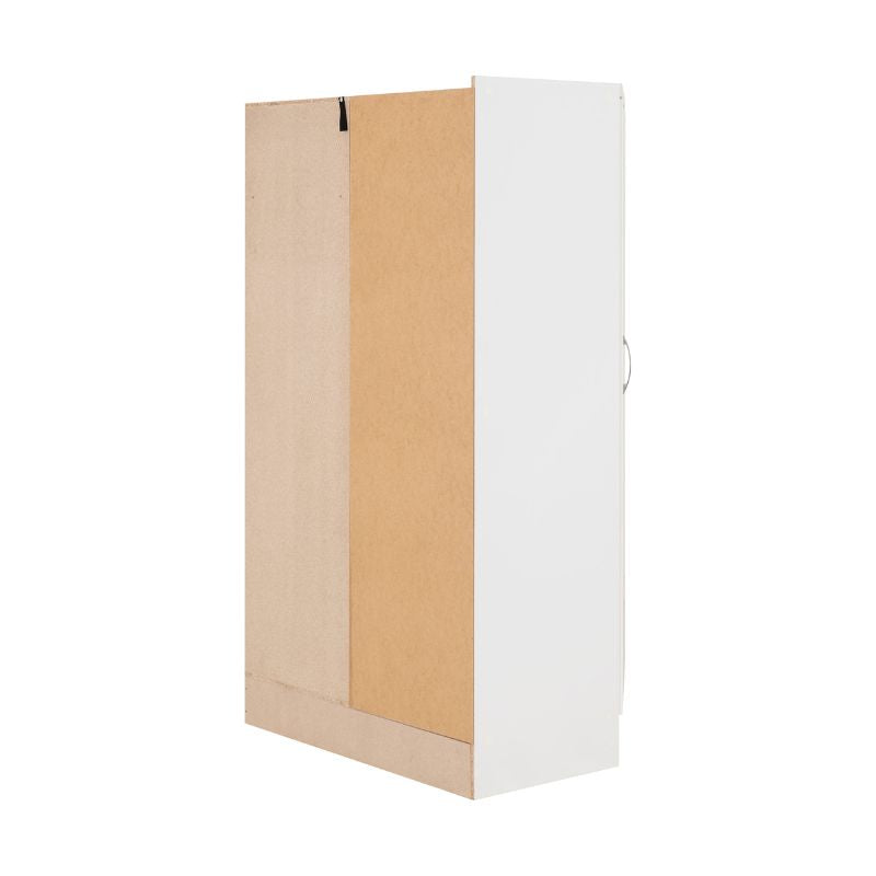 Seconique Nevada 2 Door Corner Wardrobe White Gloss