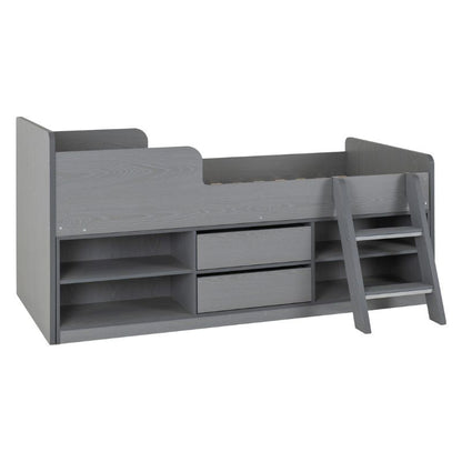 Seconique Felix Low Sleeper Bed Grey