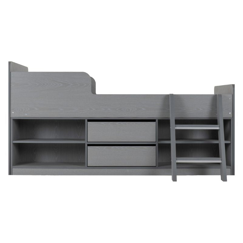 Seconique Felix Low Sleeper Bed Grey