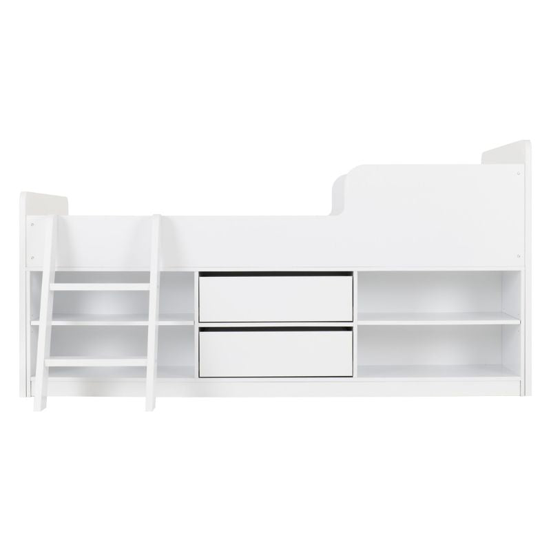 Seconique Felix Low Sleeper Bed White