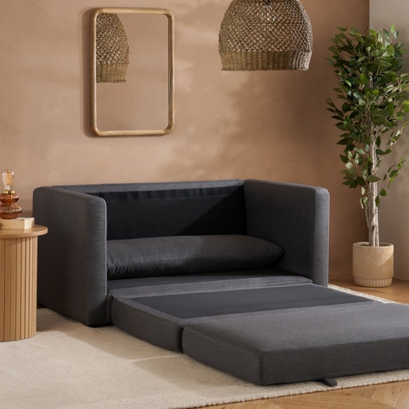 Birlea Eli Fold Out Sofa Bed Grey