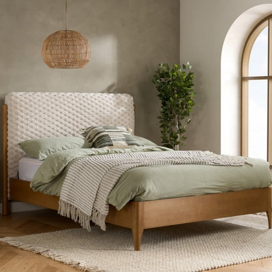 Birlea Hatti King Bed White