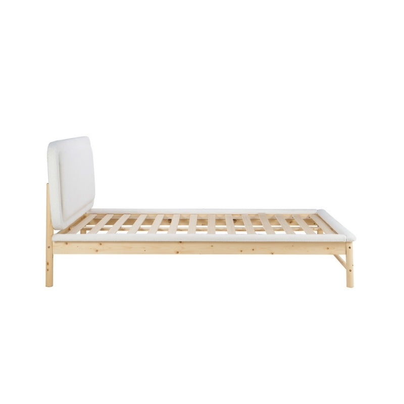 Birlea Emmi King Bed White & Oak