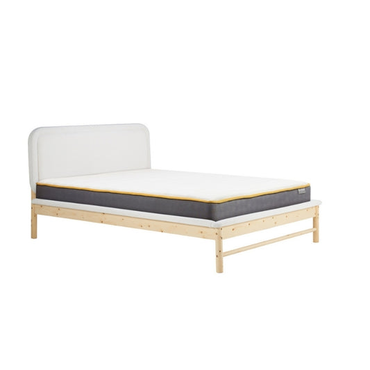 Birlea Emmi Double Bed White & Oak