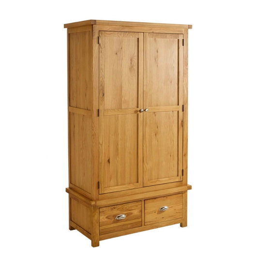 Birlea Woburn 2 Door 2 Drawer Wardrobe Oak