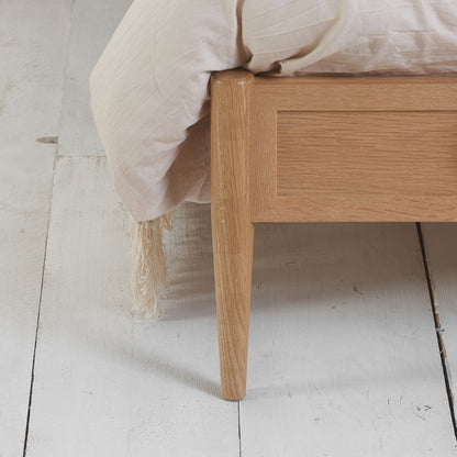 Birlea Leonie Super King Rattan Bed Oak