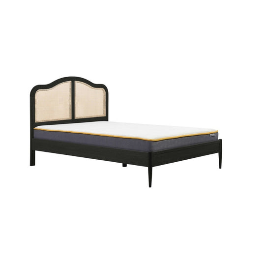 Birlea Leonie Super King Rattan Bed Black
