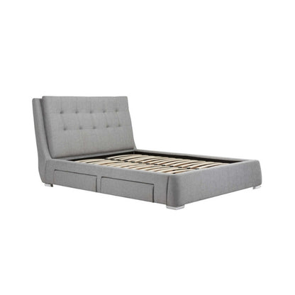 Birlea Mayfair Super King Bed 4 Drawer Grey