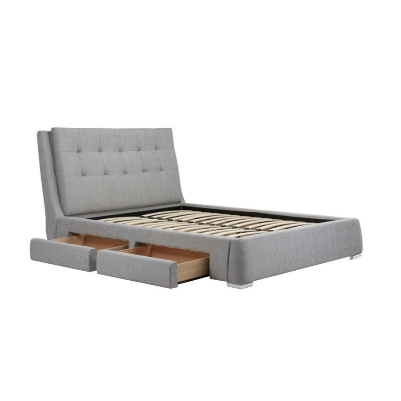 Birlea Mayfair King Bed 4 Drawers Grey