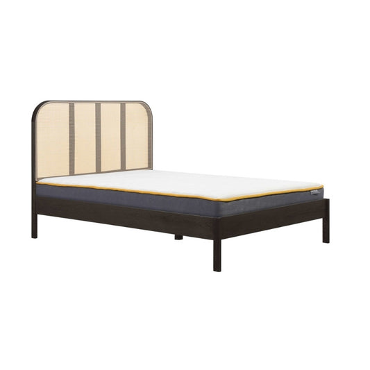 Birlea Margot King Rattan Bed Black