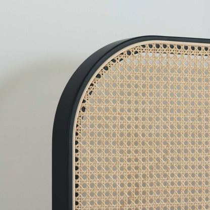 Birlea Margot King Rattan Bed Black