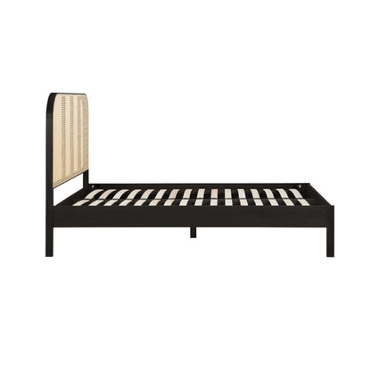 Birlea Margot King Rattan Bed Black